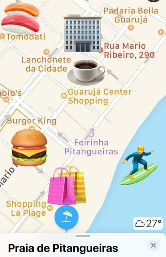 Pitangueiras 7 Pessoas / 200 Mts Da Praia 瓜鲁雅 外观 照片